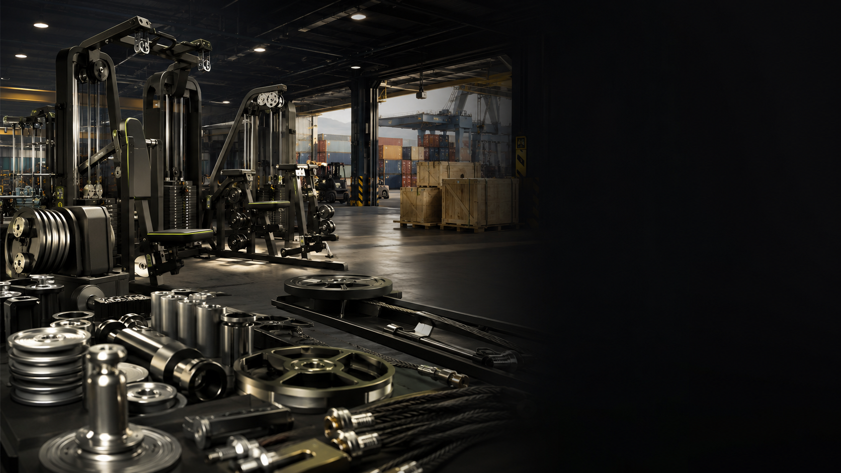 Premium fitness equipment and global supply network